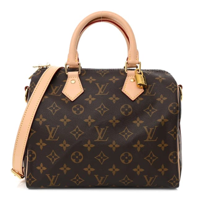 Louis Vuitton Speedy Bandoulière 25 Monogram Coated Canvas Bag - Brown in Brown Coated canvas from H&T, photo 1 of 1