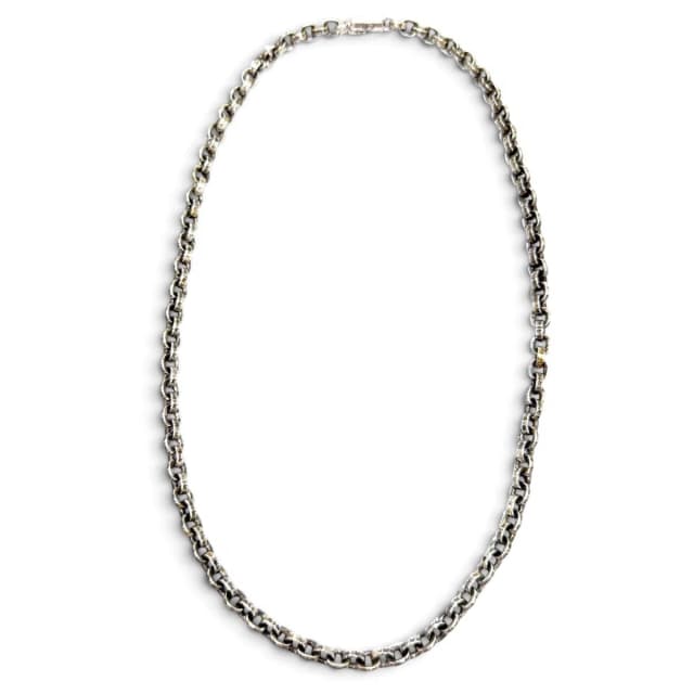 Chrome Hearts Paper Chain Necklace Silver in Silver from The Reluxe, photo 1 of 1