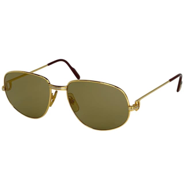Cartier Trinity Sunglasses Eyewear Metal Gold in Gold from The Reluxe, photo 1 of 1