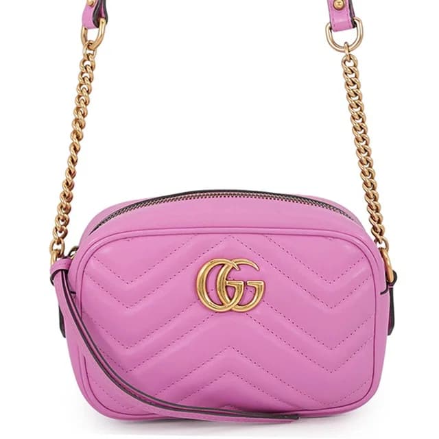 Gucci Chain Shoulder Bag GG Marmont Leather in Leather from The Reluxe, photo 1 of 1
