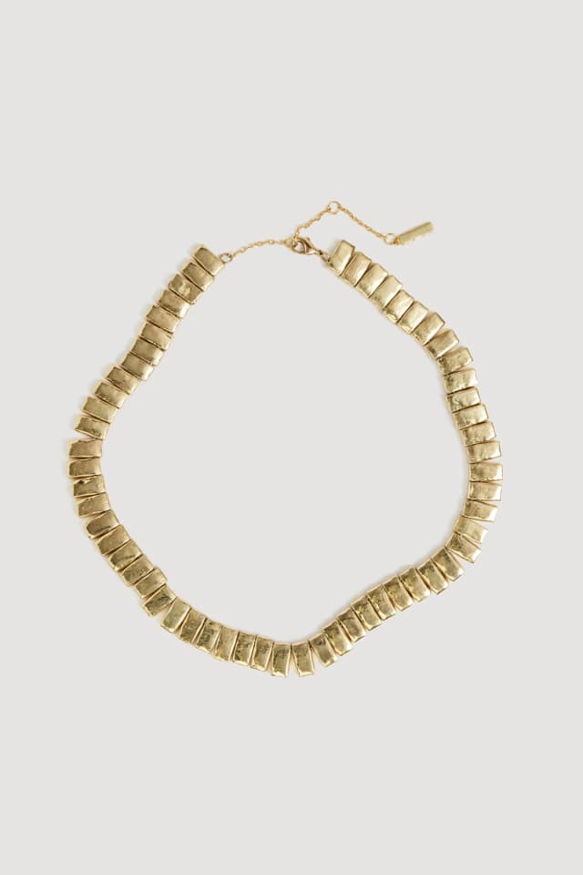 AJE Gabrielle Choker in GOLD, image 1 of 1 from Aje