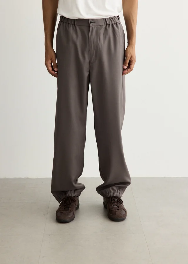 Saturdays NYC Gino Tropical Wool Training Pants in Gray, image 1 of 1 from Incu