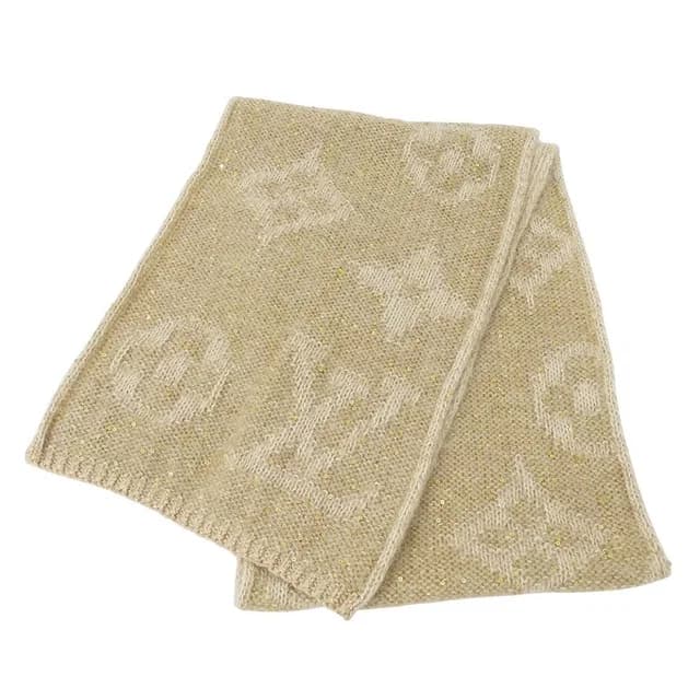 Louis Vuitton Scarf Shawl Mohair Echarpe Monogram Glitter from The Reluxe, photo 1 of 1