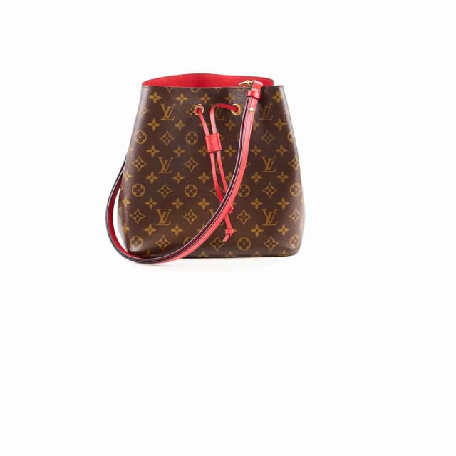 Louis Vuitton Neo Noe Bucket Monogram Red in Red Canvas from The Purse Affair, photo 1 of 1