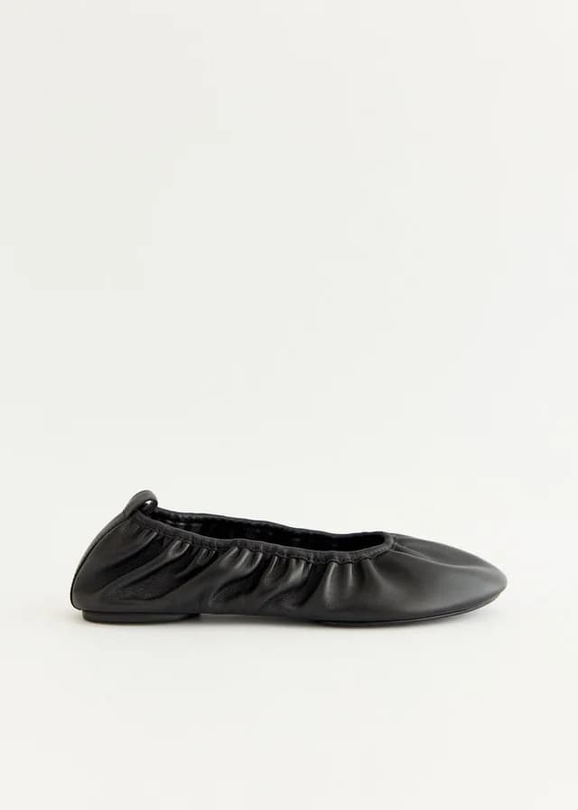 St Agni Classic Ballet Flats in Black, image 1 of 1 from Incu