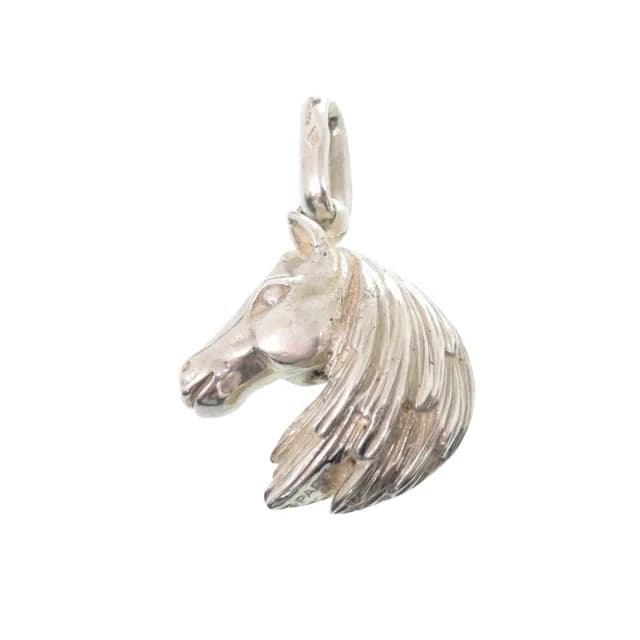 Hermès Cheval Horse Charm Pendant Silver in Silver from The Reluxe, photo 1 of 1