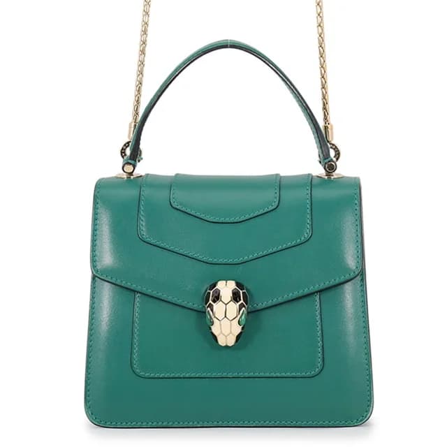 Bvlgari Handbag Serpenti Forever Top Handle Calf Leather 2-Way in Calfskin from The Reluxe, photo 1 of 1