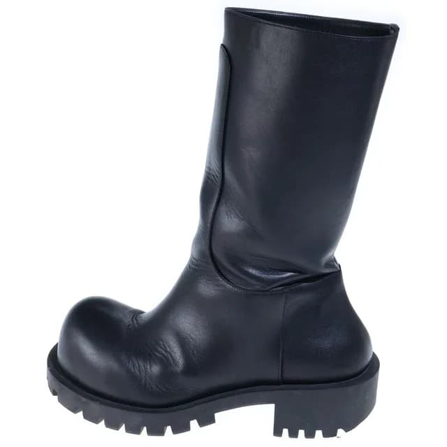 Balenciaga Hummer Leather Boots Long Shoes Black in Black Leather from The Reluxe, photo 1 of 1