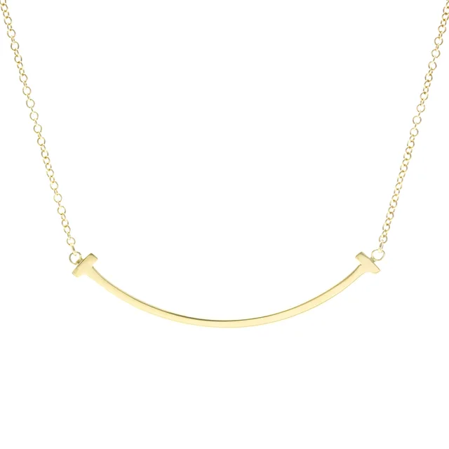T Tiffany T Smile Small Size Necklace Yellow Gold (18K) No Stone Women in Gold Yellow gold (18K) from Elady, photo 1 of 1