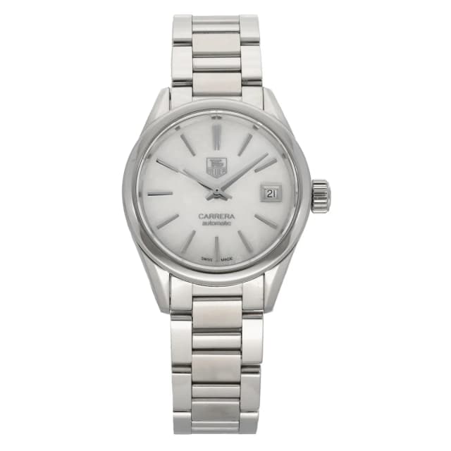 TAG Heuer Carrera WAR2411-3 28mm Stainless Steel Watch from H&T, photo 1 of 1