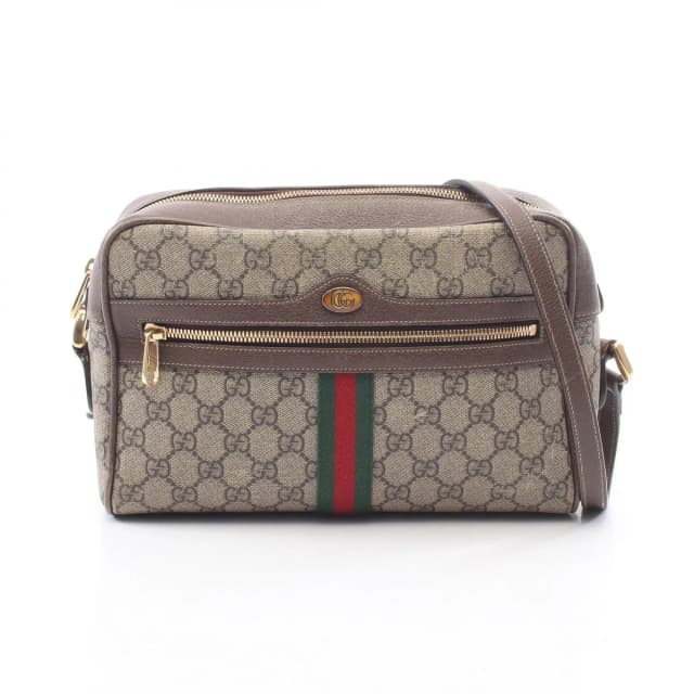 Gucci Shoulder Bag Ophidia GG Supreme Sherry Line Small Leather in Leather from The Reluxe, photo 1 of 1