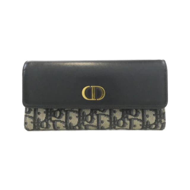 Dior Oblique 30 Montaigne Violet Wallet S Unko in Purple Canvas from The Reluxe, photo 1 of 1