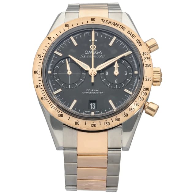 Omega Speedmaster 57 331.20.42.51.01.002 41.5mm Bi-Colour Watch from H&T, photo 1 of 1