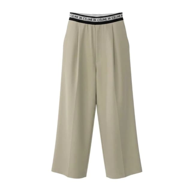 Celine Logo Waist Pants Cotton from The Reluxe, photo 1 of 1