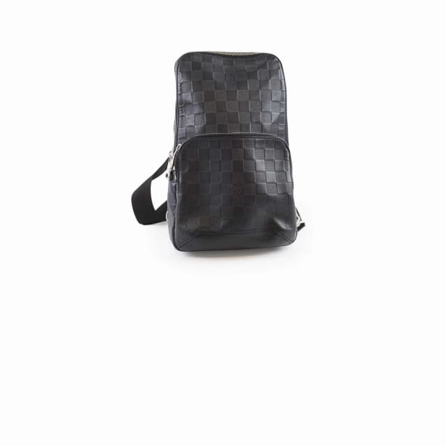 Louis Vuitton Infini Avenue Sling Damier Black in Black Leather from The Purse Affair, photo 1 of 1