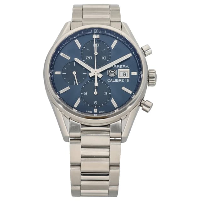 TAG Heuer Carrera CBK2112 41mm Stainless Steel Watch from H&T, photo 1 of 1
