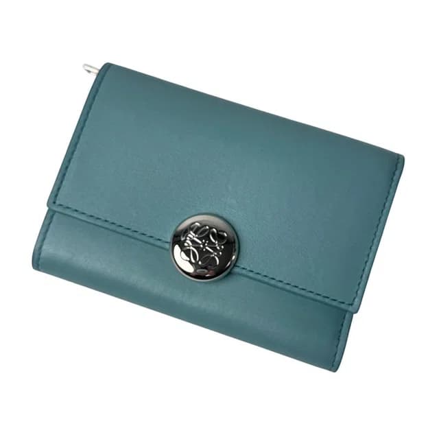 Loewe Pebble Vertical Wallet in Leather from The Reluxe, photo 1 of 1