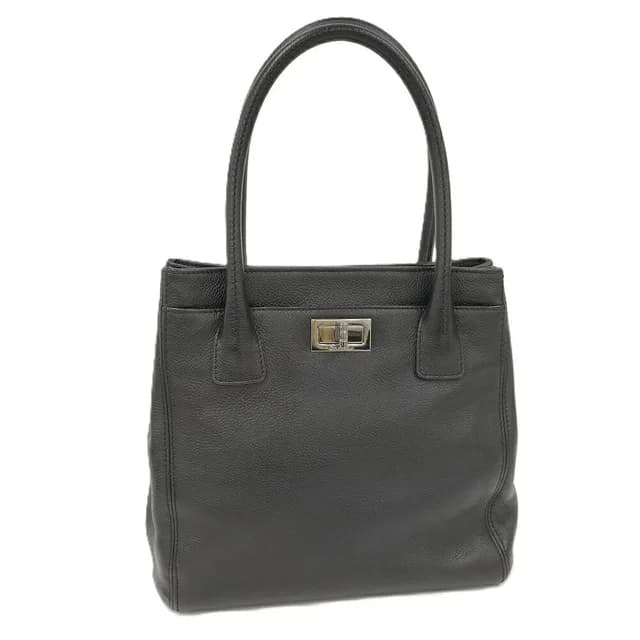 Chanel Executive Tote Handbag 2.55 Lambskin Black in Black Lambskin from The Reluxe, photo 1 of 1