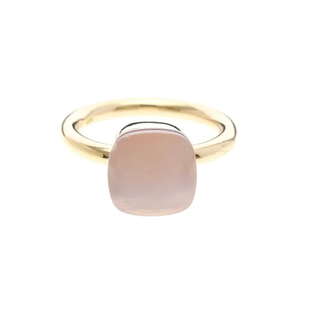Pomellato Nude Classic Ring Rose Quartz Pink Gold (18K) Fashion Quartz Band Ring Pink Gold in Pink gold Pink gold (18K) from Elady, photo 1 of 1