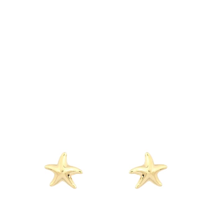Tiffany & Co. Elsa Peretti Starfish 18k Yellow Gold Stud Earrings in Yellow from Luxe.It.Fwd, photo 1 of 1