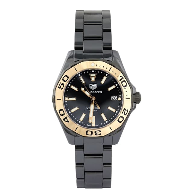 TAG Heuer Aquaracer 35mm Watch in Ceramic from Luxe.It.Fwd, photo 1 of 1