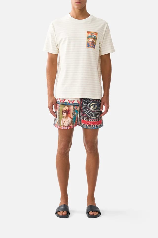 Camilla eBoutique RELAXED HEAVYWEIGHT CREW NECK TEE HIGH CLASS HOOKAH, image 1 of 1 from CAMILLA