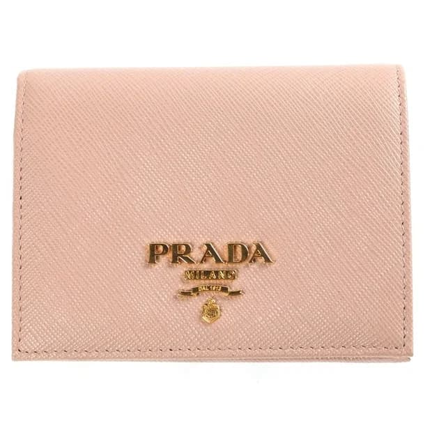 Prada Saffiano Bifold Wallet Beige in Beige Saffiano leather from The Reluxe, photo 1 of 1