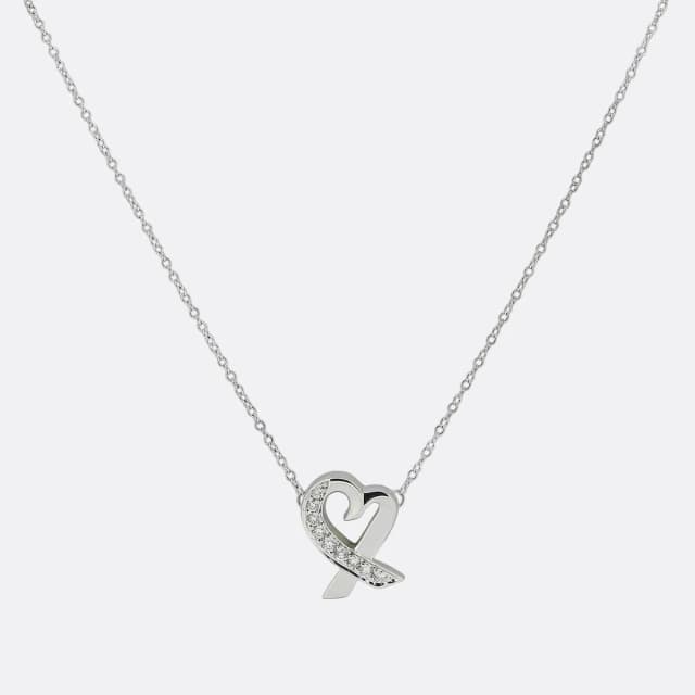 Tiffany & Co. Paloma Picasso Loving Heart Necklace from The Vintage Jeweller, photo 1 of 1