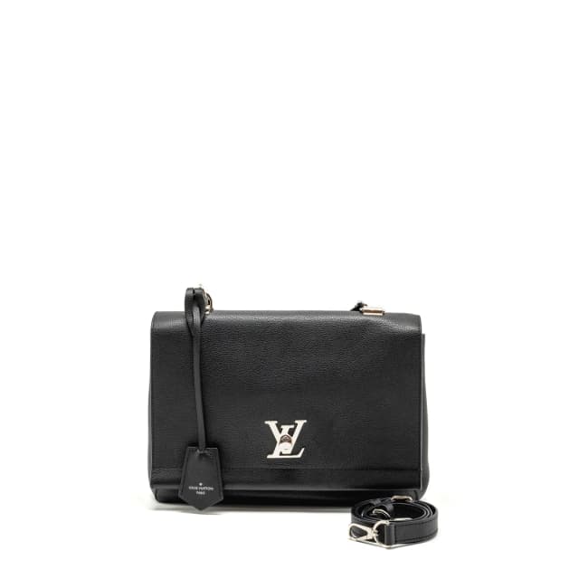 Louis Vuitton Lock Me Bag Calfskin Black SHW in Black Calfskin from EMIER, photo 1 of 1