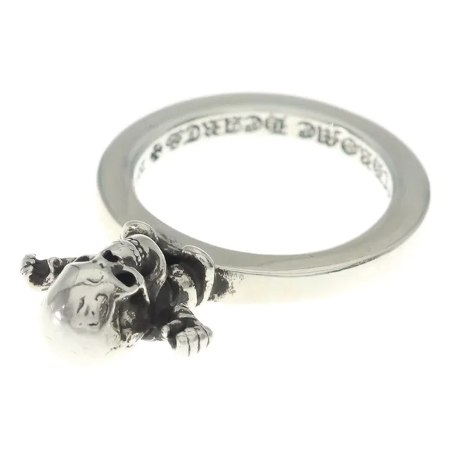 Chrome Hearts Foti Spacer Harris Teeter Fotee Tee Super Ring Silver in Silver from The Reluxe, photo 1 of 1