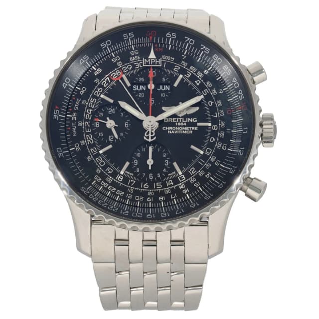 Breitling Navitimer A21350 46mm Stainless Steel Watch from H&T, photo 1 of 1