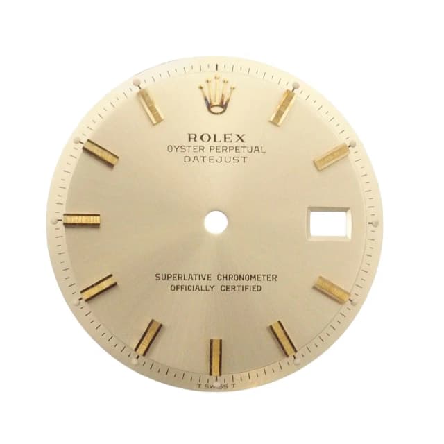 Rolex Dial Champagne Datejust Hand Watch from The Reluxe, photo 1 of 1