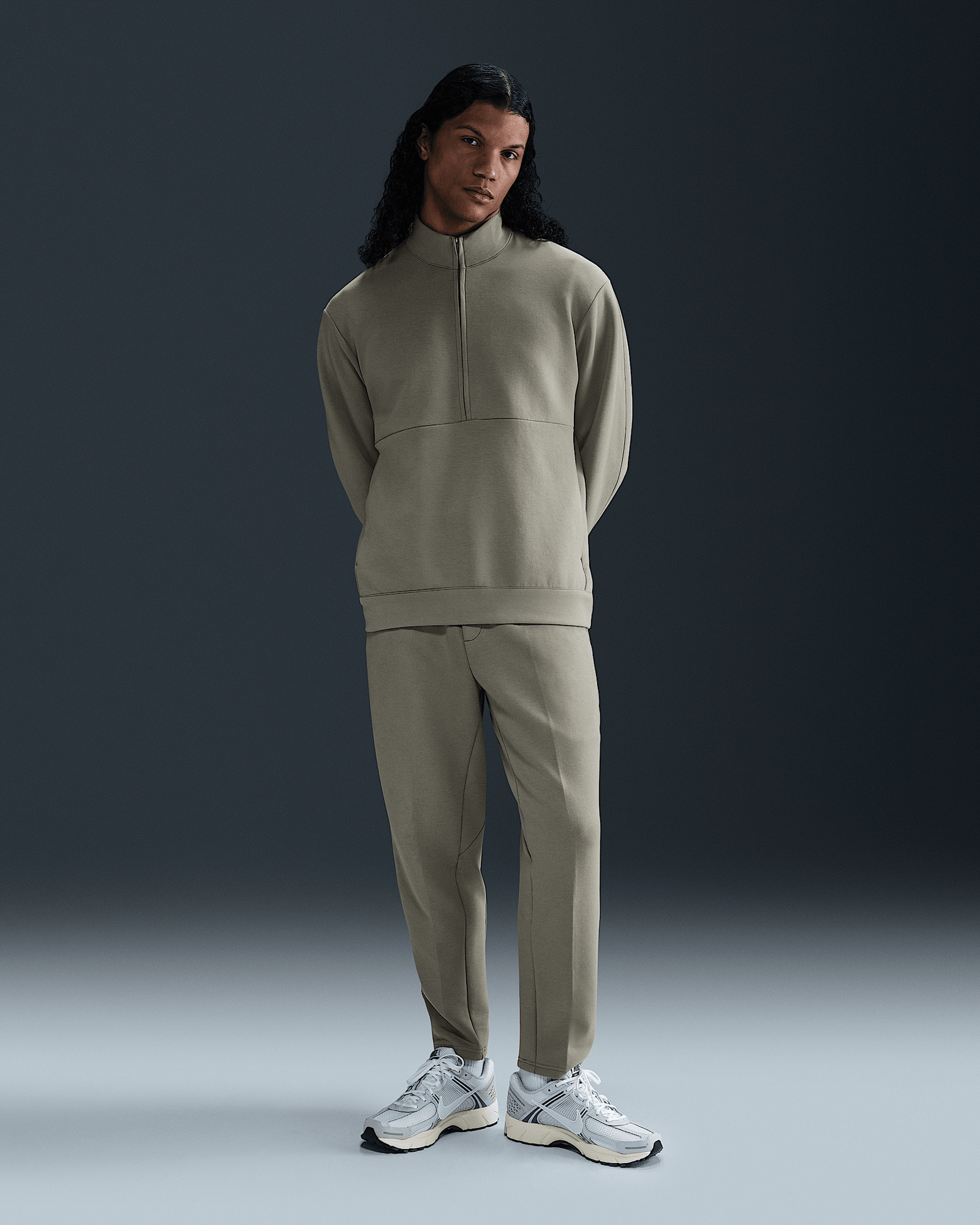 Nike 24.7 ImpossiblySoft in Light Army/Steel Green, image 1 of 1 from Nike