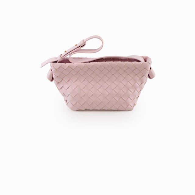 Bottega Veneta Tie Shoulder Pink in Pink Leather from The Purse Affair, photo 1 of 1