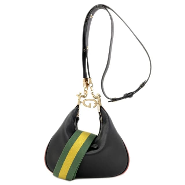Gucci Attache Small 2-Way Shoulder Bag Calfskin in Calfskin from The Reluxe, photo 1 of 1