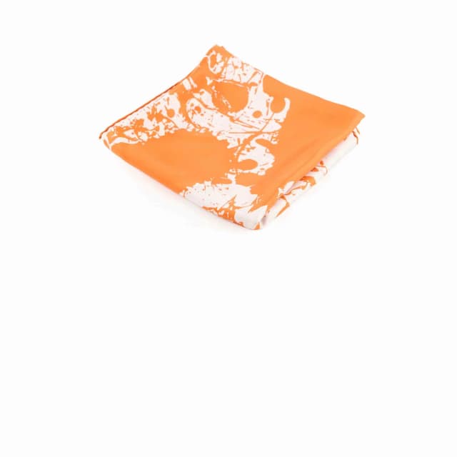 Hermès Cheval Surprise 90 Silk Scarf Orange in Orange Silk from The Purse Affair, photo 1 of 1