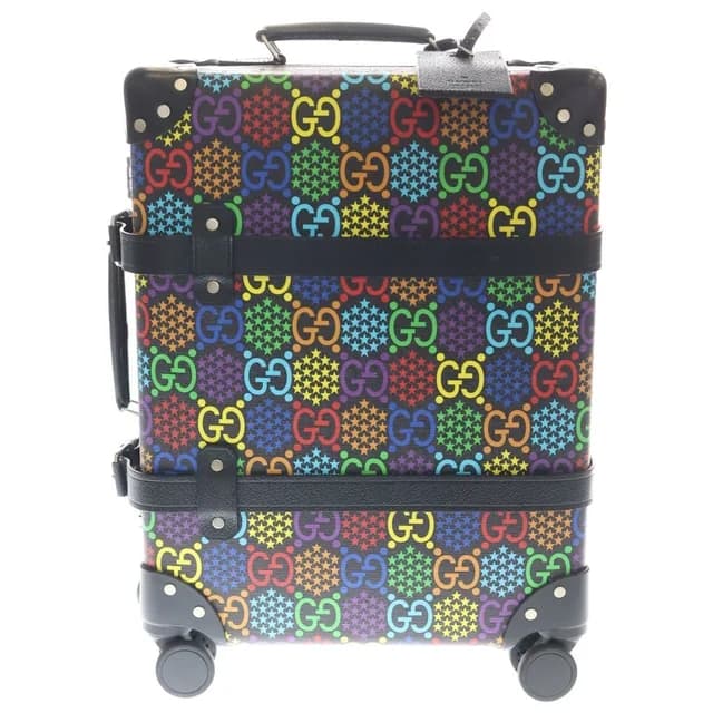 Gucci GG Psychedelic Trolley Case Travel Bag Multicolor in Multicolor from The Reluxe, photo 1 of 1