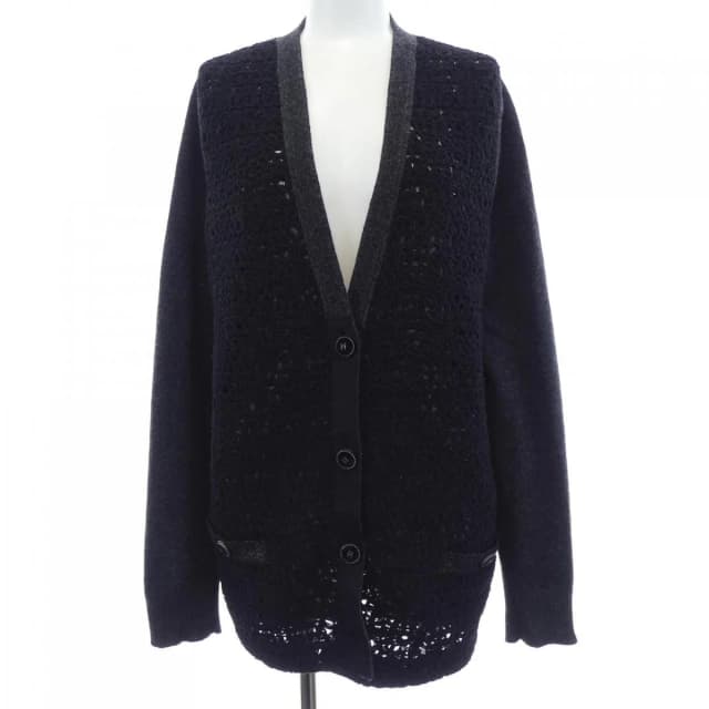 Chanel Cardigan Black in Black Cashmere from The Reluxe, photo 1 of 1