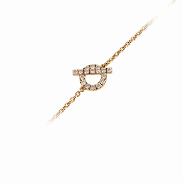 Hermès Finesse Bracelet Rose Gold in Pink from The Purse Affair, photo 1 of 1