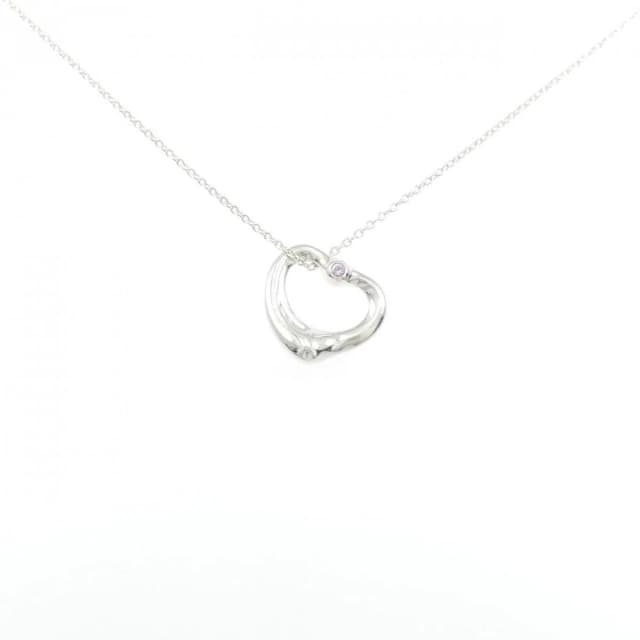 Tiffany & Co. Open Heart Necklace in Saffiano leather from The Reluxe, photo 1 of 1