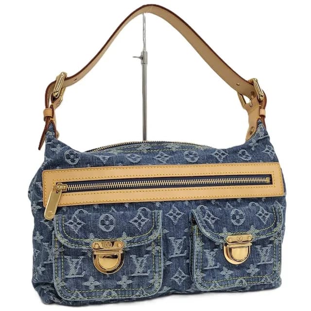 Louis Vuitton Buggy PM Handbag Monogram Denim Blue in Blue Denim from The Reluxe, photo 1 of 1