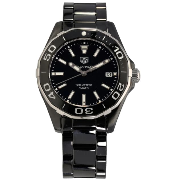 TAG Heuer Aquaracer WAY1390 35mm Ceramic Watch in Ceramic from H&T, photo 1 of 1