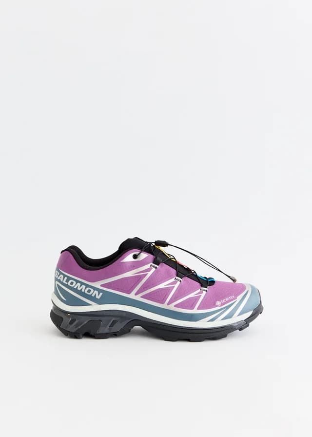 Salomon XT-6 GORE-TEX 'Concord Grape' Sneakers in Concord Grape / Stormy Weather, image 1 of 1 from Incu