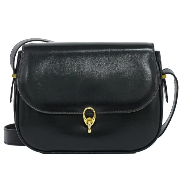 Celine Shoulder Bag Pochette Black in Black Leather from The Reluxe, photo 1 of 1