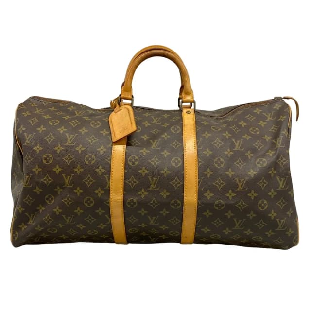 Louis Vuitton Boston Bag Monogram Keepall 55 in Coated canvas from The Reluxe, photo 1 of 1
