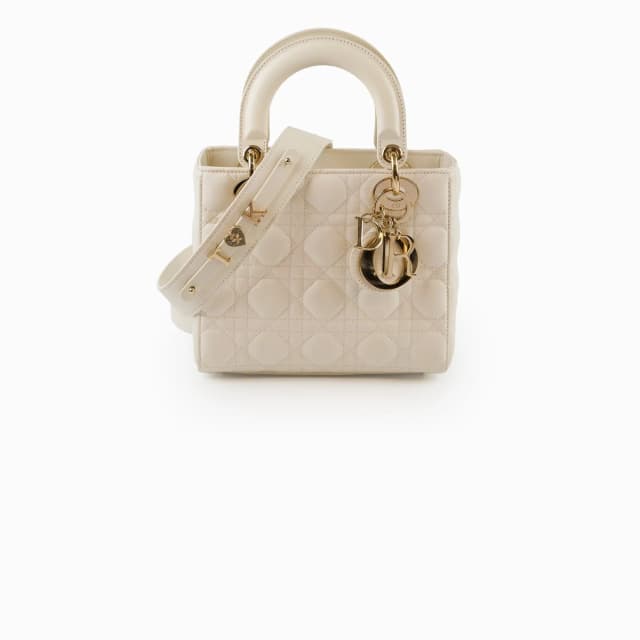Lady Dior Small White in White Lambskin from The Purse Affair, photo 1 of 1