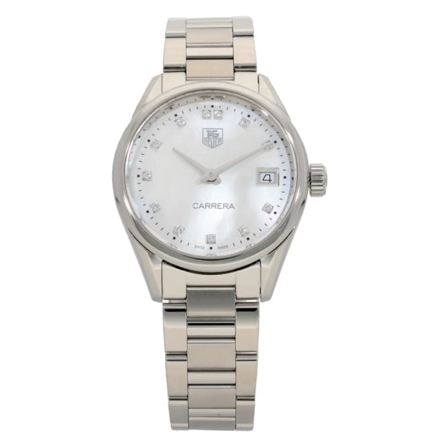 TAG Heuer Carrera WAR1314-0 33mm Stainless Steel Watch from H&T, photo 1 of 1