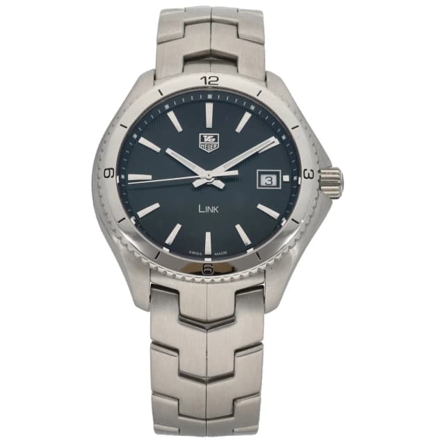 TAG Heuer Link WAT1110 40mm Stainless Steel Watch from H&T, photo 1 of 1