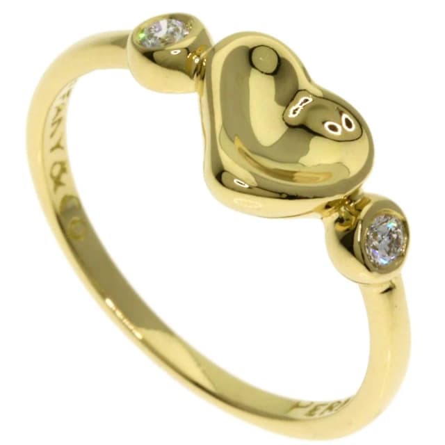 Tiffany & Co. Full Heart Diamond Ring 18K Yellow Gold in Yellow from The Reluxe, photo 1 of 1