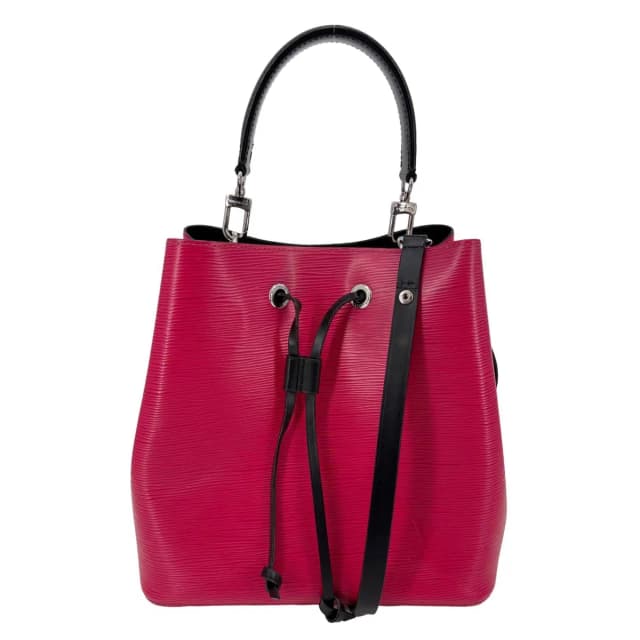 Louis Vuitton NeoNoe MM Epi Leather Bucket Shoulder Bag Pink in Pink Leather from Dallas Designer Handbags, photo 1 of 1